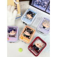 Anime Love and Deepspace Caleb Sylus Xavier Zayne Rafayel Cosplay 13cm Storage Bag Cartoon Pvc Display Bags Adorn Gift
