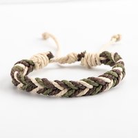Hand Made Rope Bracelet Bohemian necklaces artware Pendants Vintage Charms Rope Bracelets #HY512