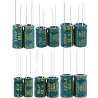 JCCON Capacitors 63V 47 100uF 220uF 470uF 680uF 1000uF 4700uF 2200uF 80V Power Adapter High-Frequency Low-Resistance Capacitors