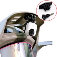 AliExpress SHUAICHI Ultra-light Helmet Visor Base Hanger Cycling Filming Fixing Mount Outdoor Accessories for GoPro/DJI/Insta360 Action Camera