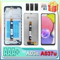 Tested LCD for Samsung Galaxy A03S A037U LCD Display Touch Screen Assembly for Samsung A03S A037U Phone LCD Screen Replacement