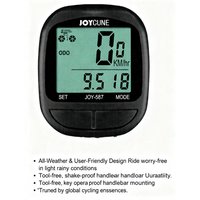 AliExpress NONE Cycle Computer, Speedometer and Odometer with Cable, Water Resistant, with LED Screen for Cycling