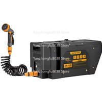 Quick Charge Pressurized Portable Water Tank 24L Battery Powered Outdoor Shower Kit for Camping Hiking 4X4 Off-Road