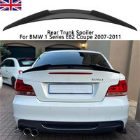 E82 Spoiler Rear Trunk Wing For BMW 1 Series 2007-2011 Accessories M4 Style E82 Aileron E82 Becquet Auto Exterior Parts HOT SALE