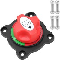 Battery Isolator Switch 300A 12V-48V Cut Off Switch For Car Truck Boat Motorcycle Vehicle Battery Separator Terminal