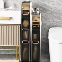 Bathroom crevice cabinet rack storage multi-function installation-free toilet toilet toilet removable locker