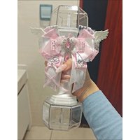 Original Handcrafted Classic Lolita Rhinestone Bow Brooch - Multi-Use for Concert Support, Ita Bag & Ita Fan DIY Decor