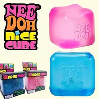 HOT SALE 1W+! Needoh Nice Cube Sensory Stress Reliever Fidget Tool for Anxiety & Focus Desk Sensory Cube for Boys Girls