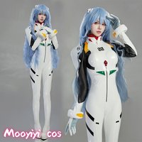 Ayanami Rei Cosplay Costume Halloween Christmas Role Playing Party Comic Exhibition Costume S-XL White Outfit Costume