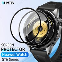 Screen Protector for Huawei Watch GT 6 Pro 46mm 3D Curved Screen Protector Ultra-HD Full Coverage Protective Film Accessories