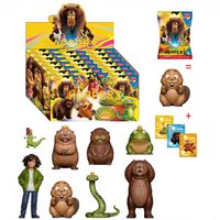 Gift Pixar Hoppers Beaver Transformation Project 24pcs Display Box Figurines Random Character Model Toys for Children Gift