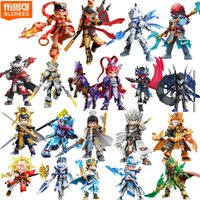 BLOKEES Quality Goods Building Block Man Infinite Series of Heroes Nezha Chi TU Ma Assemblable and Movable Toys Collect Gifts