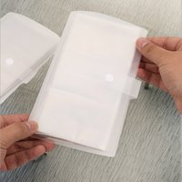 120/240 Slots Star Chasing Business Three Inch Transparent Card Bag Storage Photo Album Card Holder Business Card Book