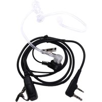 Air Guidance Headset Walkie Talkie Accessories Microphone Air Duct Headset Radio Earphone PTT MIC Headset In-ear Earpiece