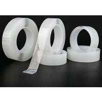 1pc/3pcs Clear Double-sided Nano Tape Ultra-strong Adhesive Waterproof Extra Strong Sticky Strip Heavy-duty Two Side Tape