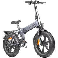 AliExpress NONE ENGWE EP-2 Boost 48V13Ah battery bicycle 250W motor Adult Folding electric bicycle 20* 4-inch fat tire off-road electric bicycle