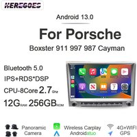 7862 720P Auto Android 13 12G+256G Autoradio GPS-Player 4GB Carplay Navigation Autoradio für Porsche Cayman 911 987 Boxster 997