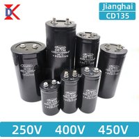 JiangHai Bolt Electrolytic Capacitor Inverter 250V 400V 450V 1000UF 1500UF 1800UF 2000UF 2200UF 2700UF 3300UF 3900UF 4700UF