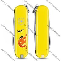 Mini Cute Multifunctional Folding Knife Angel Demon Color Portable Multi Tool Outdoor Utility Pocket Knife Birthday Gift