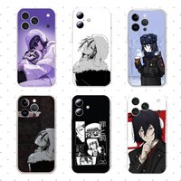 Fyodor Dostoevsky B-Bungo S-Stray Dogs Phone Case For Iphone17 16 15 11 13 14 Pro Max 7 8 Plus X Xr Xs Max Se2020 12mini Trans