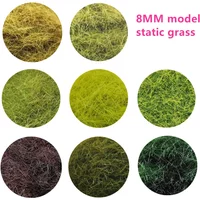 30G/bag Tree Powder 3-8MM Static Grass Flocking Foliage HO OO N Z Scale Railway Train Landscape Military Scene Sand Table Layout