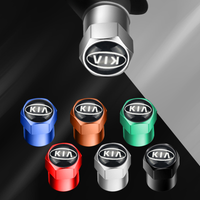 Set of 4 Car Tire Valve Caps Dustproof Accessories for Kia Sportage Ceed Picanto Rio ProCeed Niro 5 3 4 K7 K5 K8 K3 Ray K9