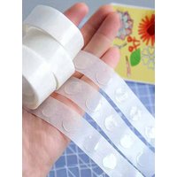 100Pcs Glue for Balloon, Party Decoration, Double-Sided Glue for Office Supplies, for Stickers, Clippers, Diaries, Photos, Notes