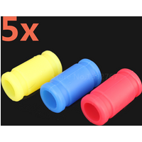 5Pcs 85788 Silicone Joint Adapter Exhaust Tubing Coupler Rubber For 1/8 Nitro RC Cars HSP Himoto HPI Traxxas Losi