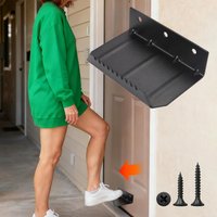 Metal Foot Operated Door Handles, Hands Free Door Opener, Metal Hands-Free Door Pull No Touch Door Foot Pull