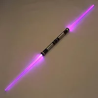 2PCS Set Laser Lightsaber Cosplay Toys Darth Vader Jedi Rey Sword Cosplay Kids Toys 7 Color Changes