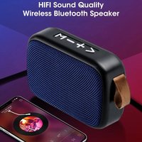 Mini Bluetooth Speaker Outdoors Wireless HiFi Stereo Speaker MP3 Player Subwoofer Portable Support FM Radio Support SD TF Card