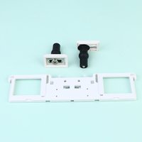 1Pc Toilet Seat Lid Fixing Plate Buckle Fastener Expansion Screws For Lavatory Lid Closestool Cover Fixed Parts.