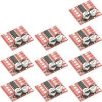 1/2/3/4/5/6/10pcs MX1508 DC Motor Driver Module DC 2V-10V 1.5A 2-Way PWM Speed Dual H-Bridge Stepper Motor Driver L298N