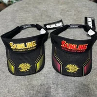 SUNLINE Fishing Cap for Men Summer Sun Protection Empty Top Hat Men Outdoor Camping Hiking Baseball Sport Golf Running Caps