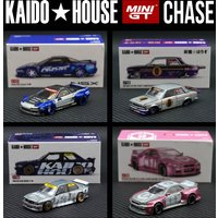 NEW **CHASE** Kaido House 1:64 MINIGT Skyline GTR R34 510 Wagon R33 NSX Diorama Car Model Collection Hidden Items