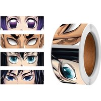 120pcs Demon Slayer gaze-killing roll stickers anime character merchandise Tanjiro Kamado Nezuko Kamado Zenitsu DIY stickers