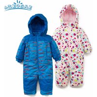 Baby Strampler für Herbst Winter Baby Mädchen Rosa Polka Dot Schneeanzug Baby Junge Blau Strampler winddicht und wasserdicht 0-3 Jahre Kleidung