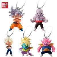 In Stock Authentic Bandai Dragon Ball Super Udm48 Gashapon Figure Keychain Zamasu Goku Frieza Jiren Charm For Anime Fans Gifts