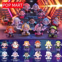 Genuine POPMART SKULLPANDA City Of Night Series Blind Box Guess Bay Creative Decor Kawaii Doll Mystery Box Cute Trendy Kid Gift