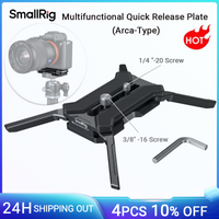 SmallRig Multifunctional Quick Release Plate Arca-Type Supports 38mm Manfrotto-type Base & Head Fluid Camera Accessorie 3913 SmallRig Multifunctional Quick Release Plate Arca-Type Supports 38mm Manfrotto-type Base & Head Fluid Camera Accessorie 3913