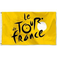 AliExpress Tour de France Polyester Garden Flag, Durable Outdoor Bicycle Race Banner, Vibrant House Flag