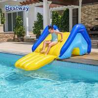 Bestway 52453 Inflatable Pool Water Slide Poolside Water Slide with Built-in Sprinkler 2.47 m x 1.24 m x 1.00 m