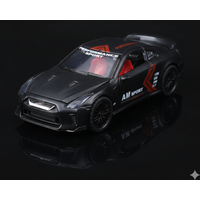 (Bagged) 1/36 scale replica GT R super racing car die-cast metal toy, boy's toy, pullback function, birthday gift.