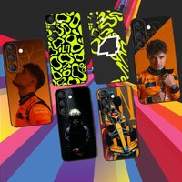 L-Lando N-Norris F1 Formula Phone Case For Samsung S25,S24,S23,S22,S21,S20,S10,Ultra,Plus,Lite,FE,Soft Silicone Black Cover