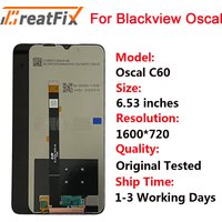 100% Tested OSCAL C60 LCD Display For Blackview Oscal C60 LCD Display Touch Screen Digitizer Assembly Replacement