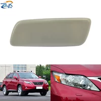 ZUK Front Bumper Headlight Washer Nozzle Cover For LEXUS RX270 RX300 RX450H RX Series 2009 2010 2011 Headlamp Spray Jet Cap