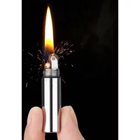 New Metal Windproof Kerosenei Lighter, Mini Keychain, Creative Cigarette Accessories, Men Gadgets,
