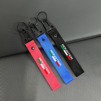 Motorbike Nylon Keychain Key Rope Ring Lanyard Keyring Holder For Ducati Monster 696 796 795 1200S/Gt Multistrada Accessories