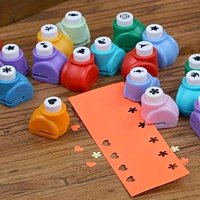 6pcs/set Mini Hole Punch, Portable Mini Hole Punch, Creative Portable Paper Punch Tool, DIY Scrapbooking, Card & Journal