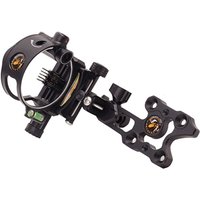 Archery 5 Pin Bow Sights 0.019" Optical Fiber Micro Adjust Tool Compound Bow Sight for Shooting Hunting Archery Accessory